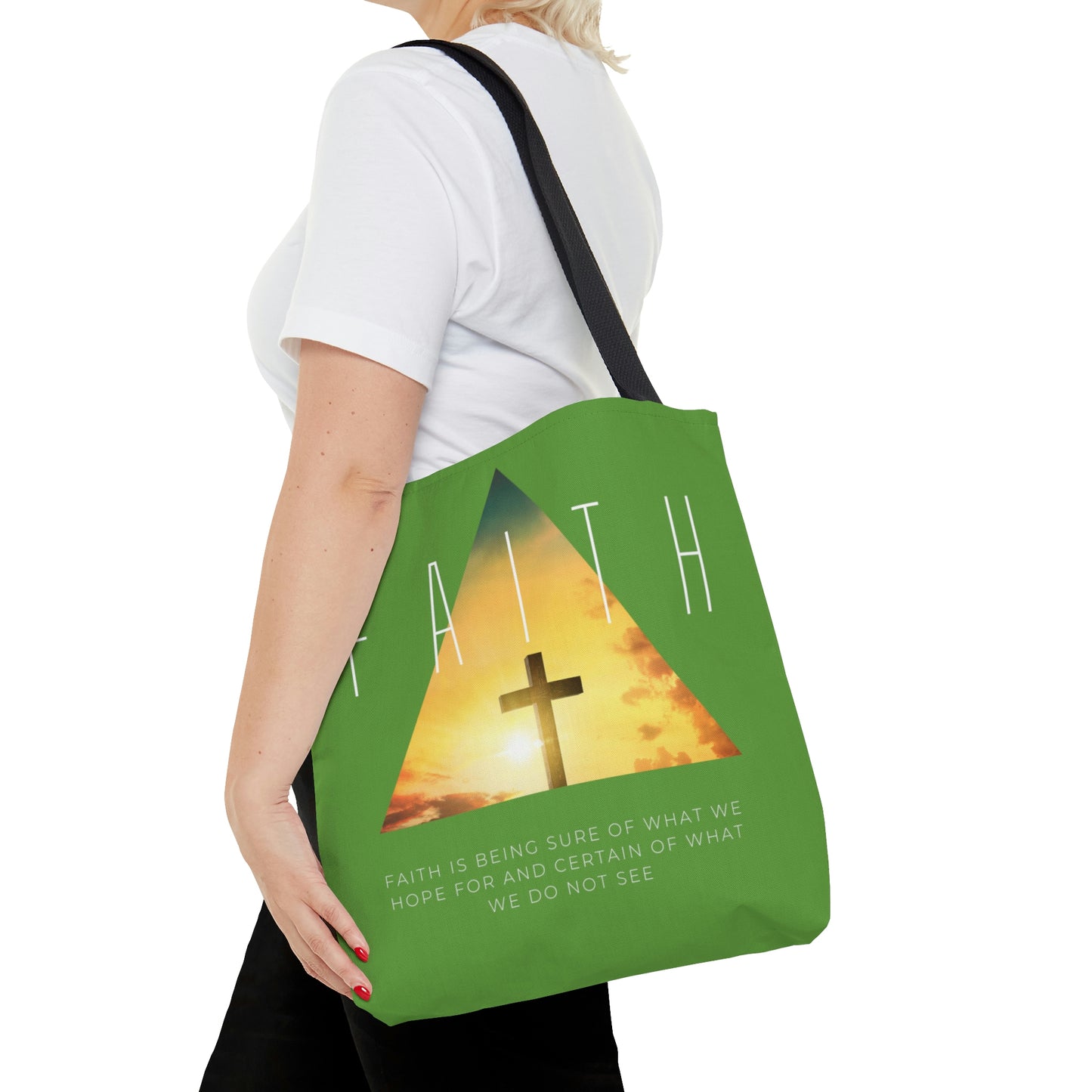 Faith Tote Bag (Green)