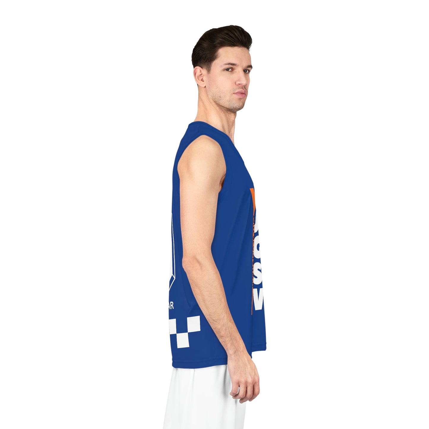 Get Served Basketball Jersey (Blue)