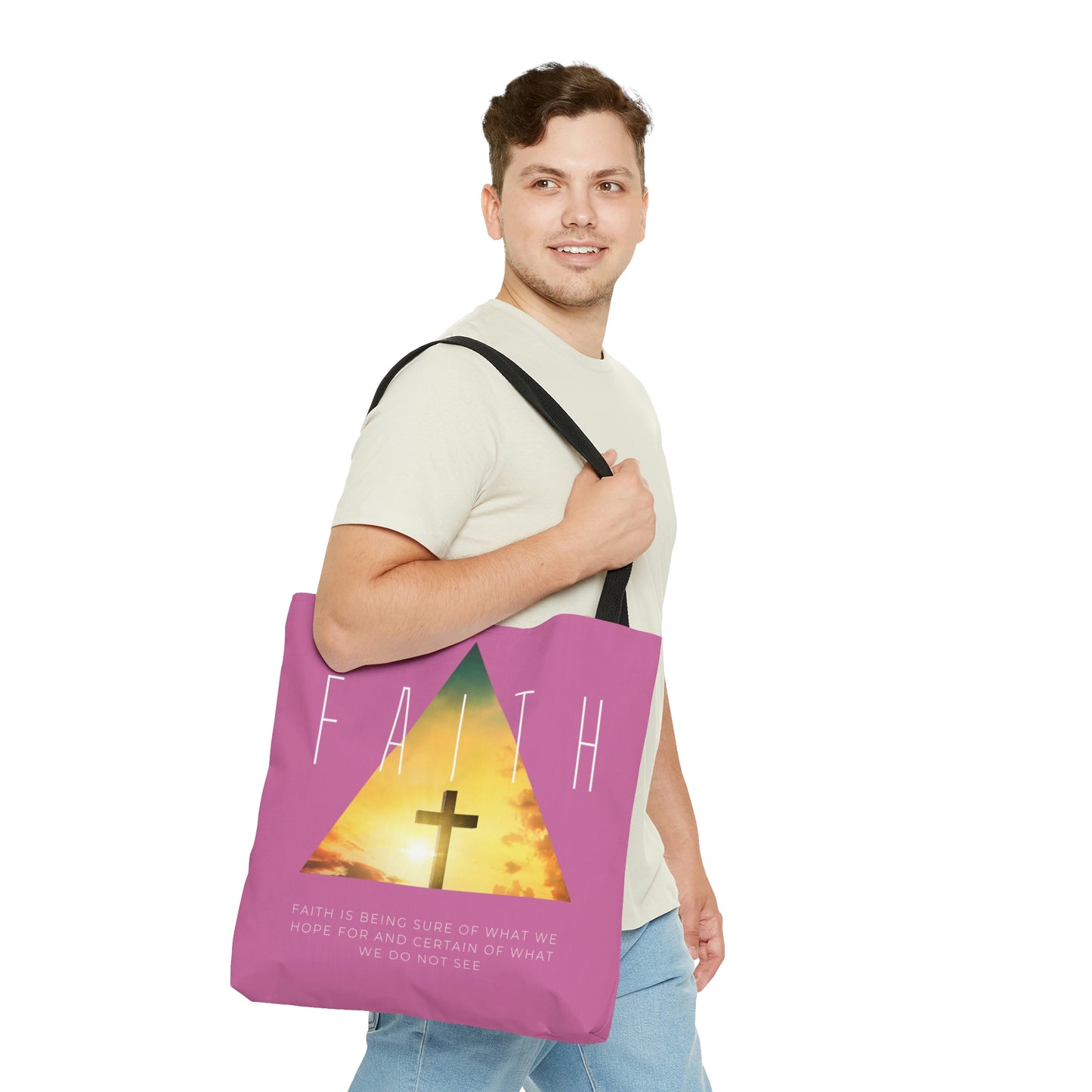 Faith Tote Bag (Purple)