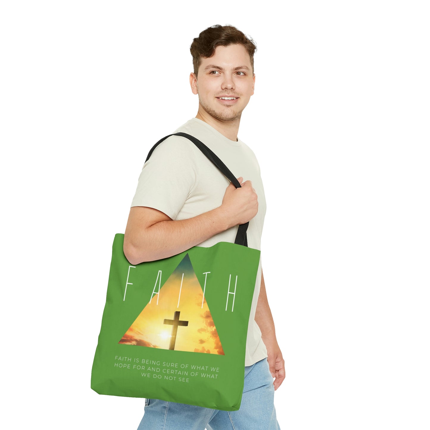 Faith Tote Bag (Green)