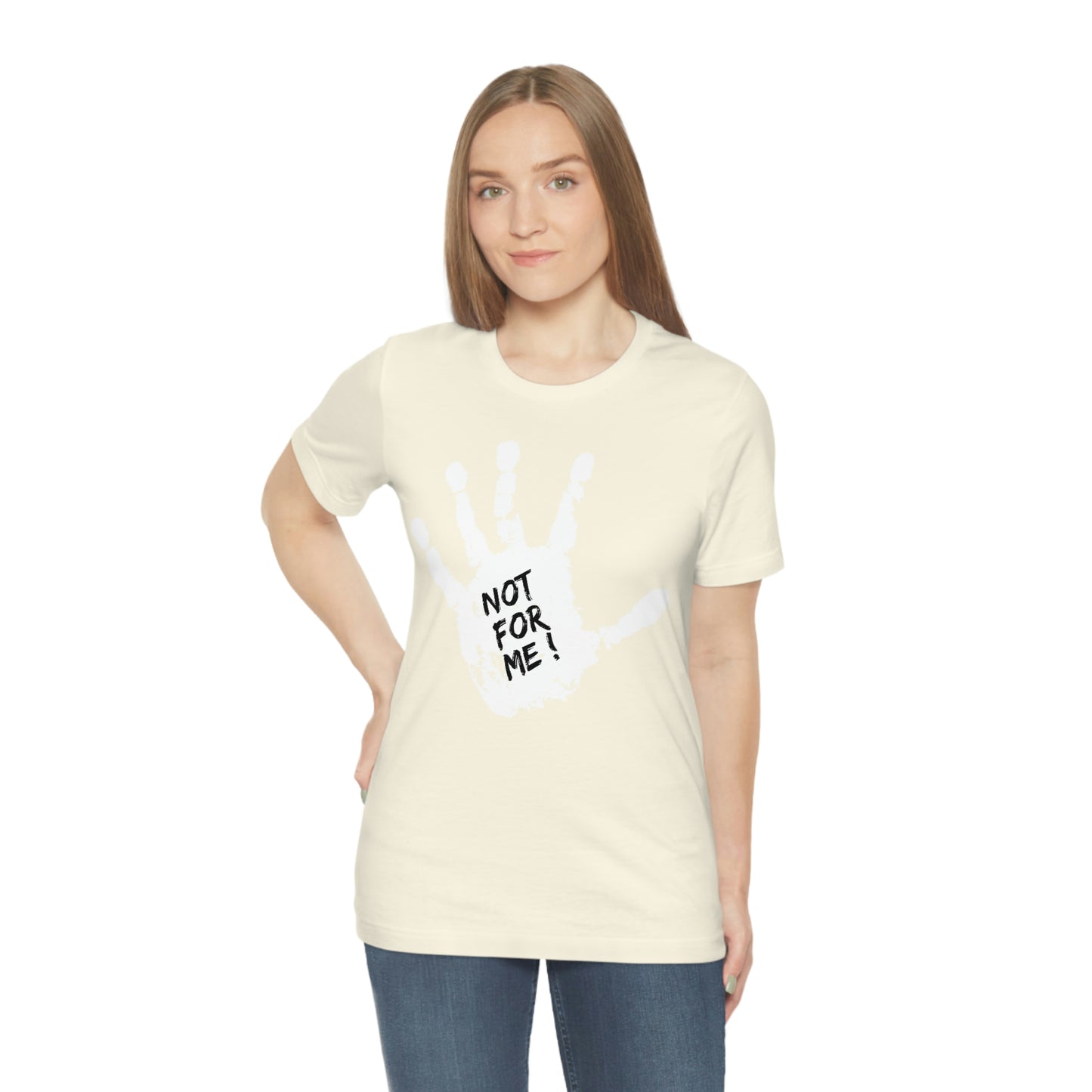 Unisex Not for Me Jersey Short Sleeve Tee