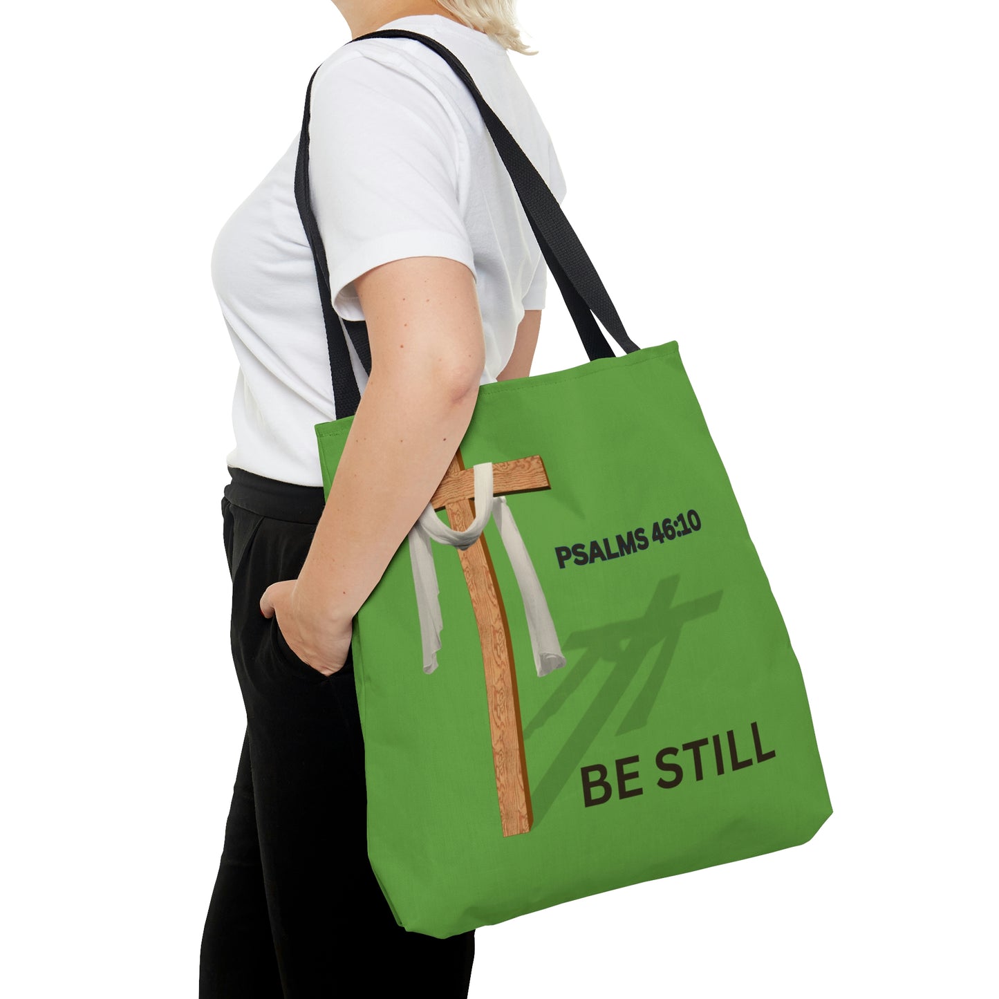 Be Still Tote Bag (GREEN)