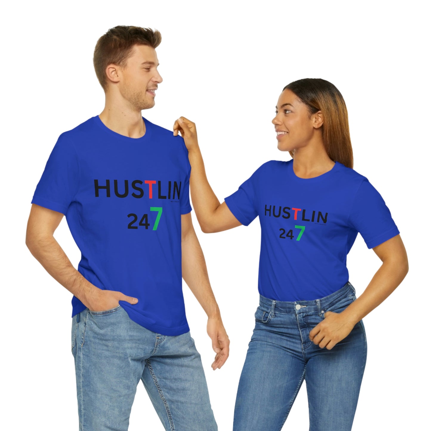 Unisex Hustlin Jersey Short Sleeve Tee