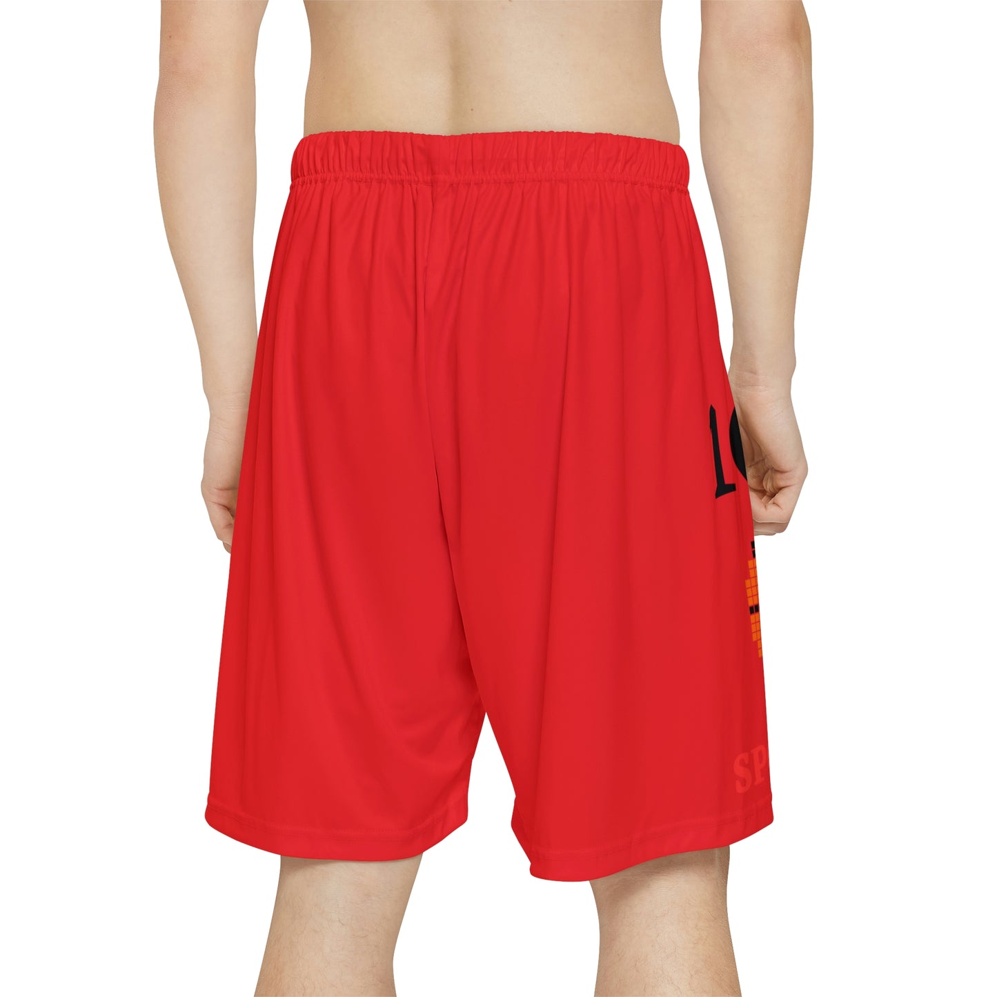 Men’s Sports Shorts (Red)