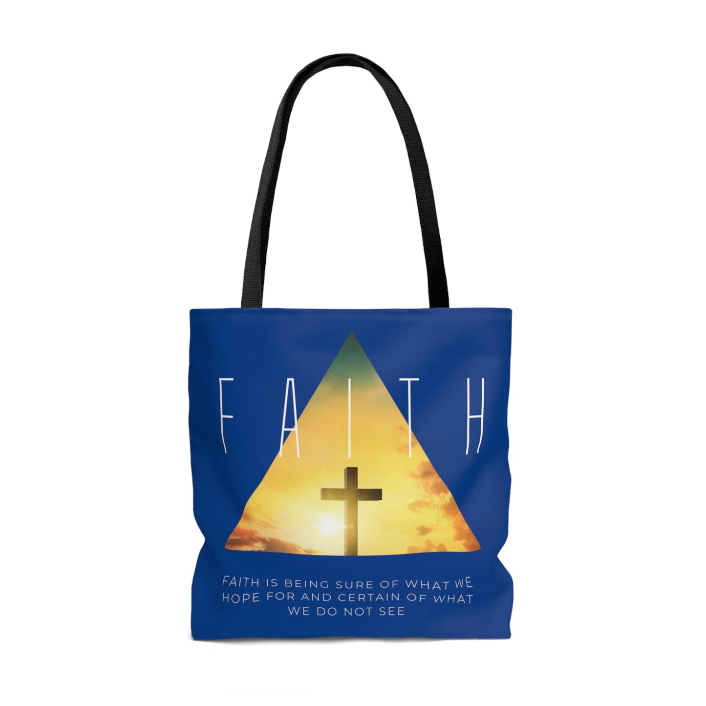 Faith Tote Bag (Blue)