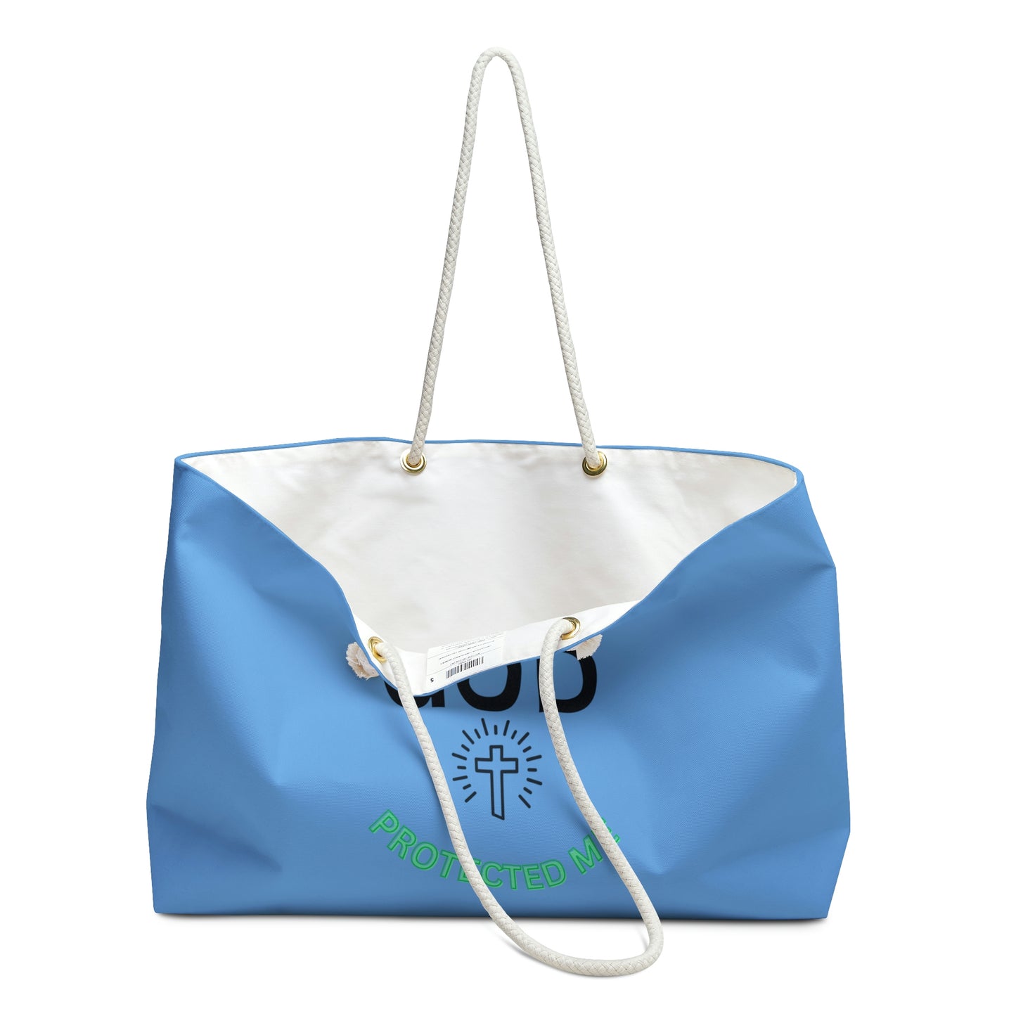 Protected Me Weekender Bag (Light Blue)