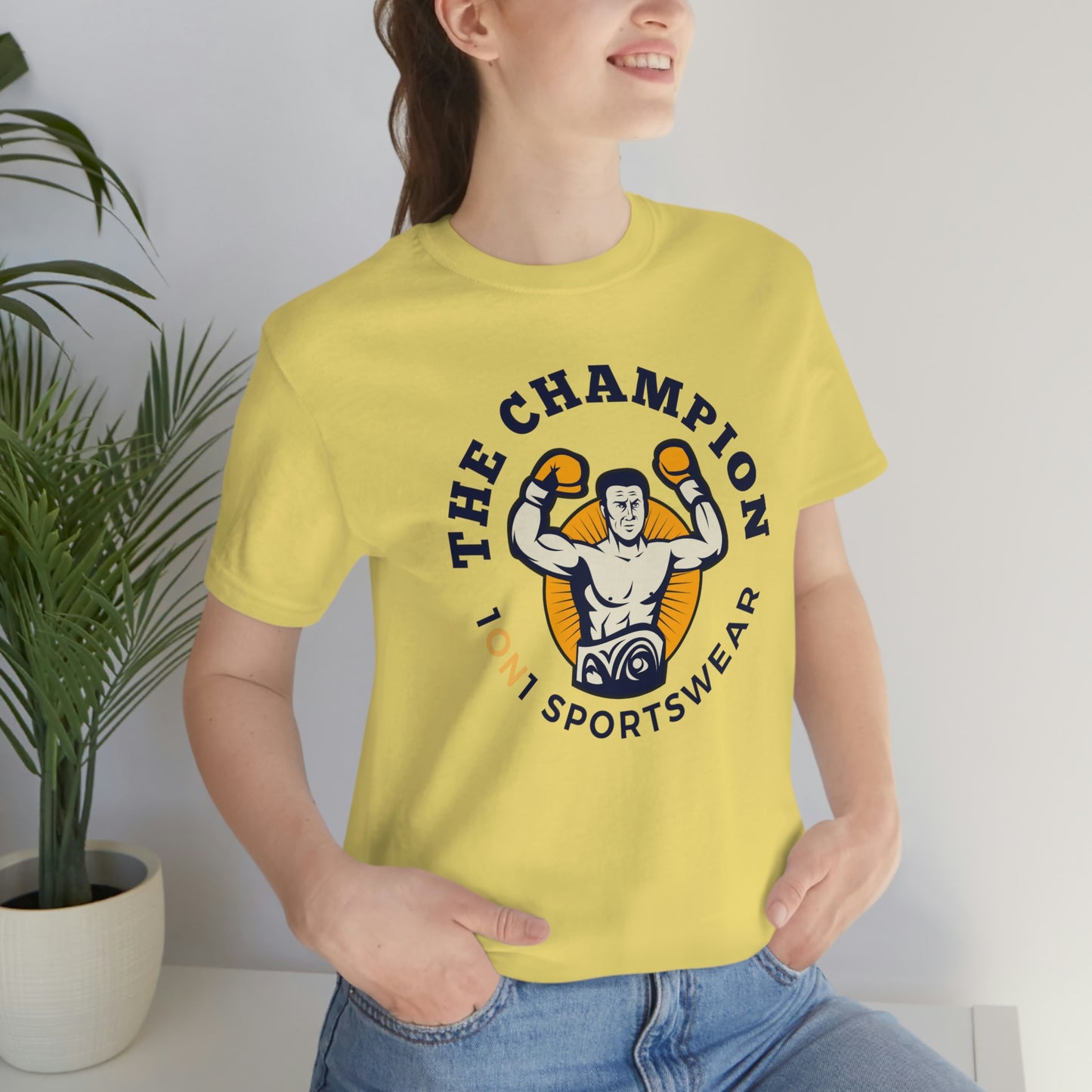 The Champion Unisex Jersey Short Sleeve Tee