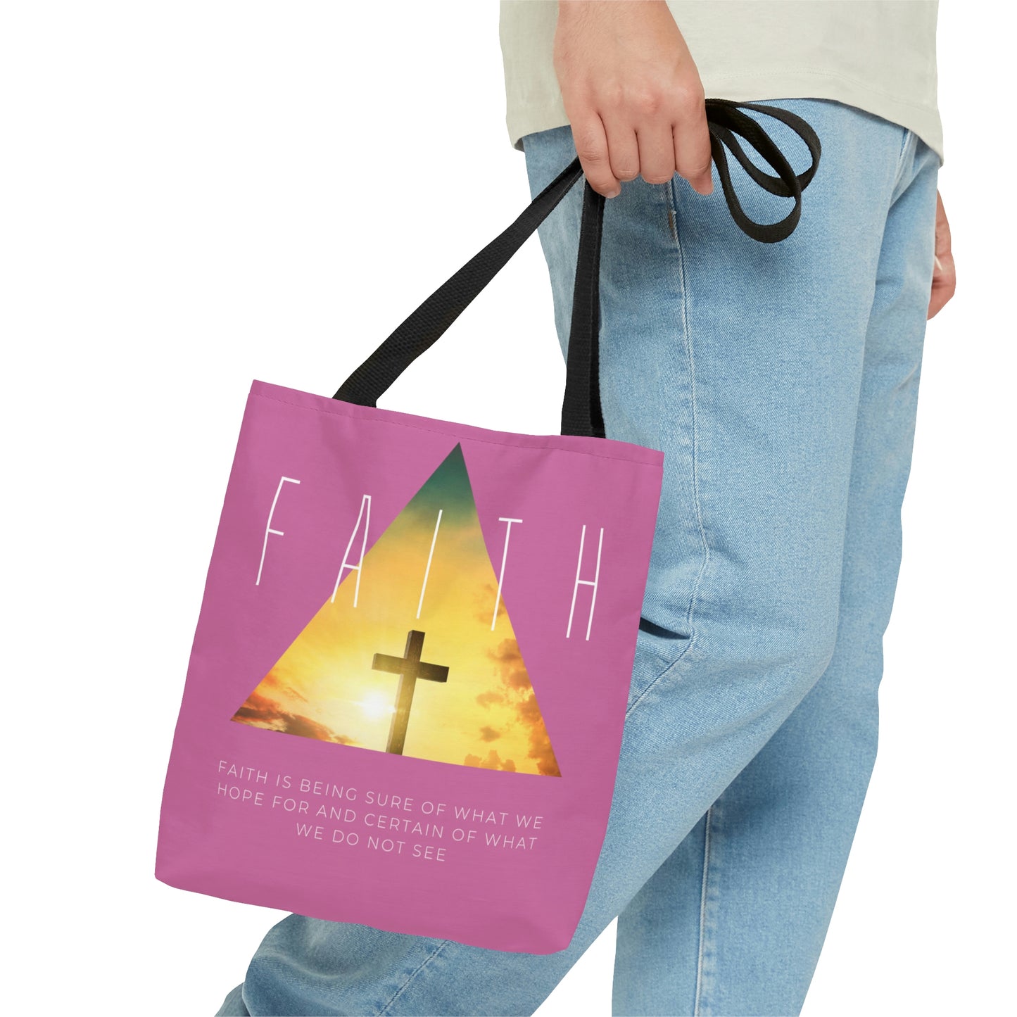 Faith Tote Bag (Purple)