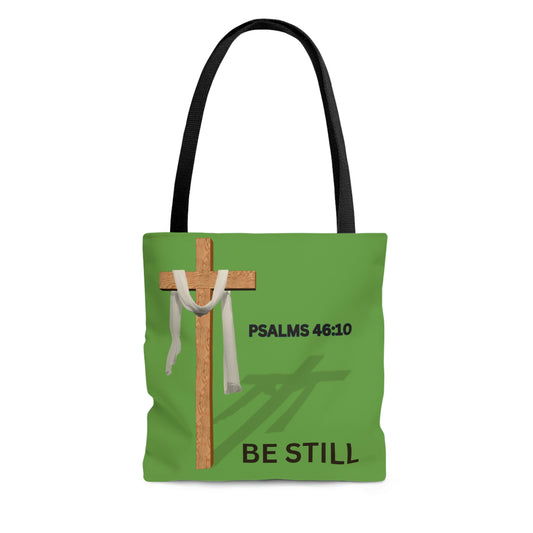 Be Still Tote Bag (GREEN)