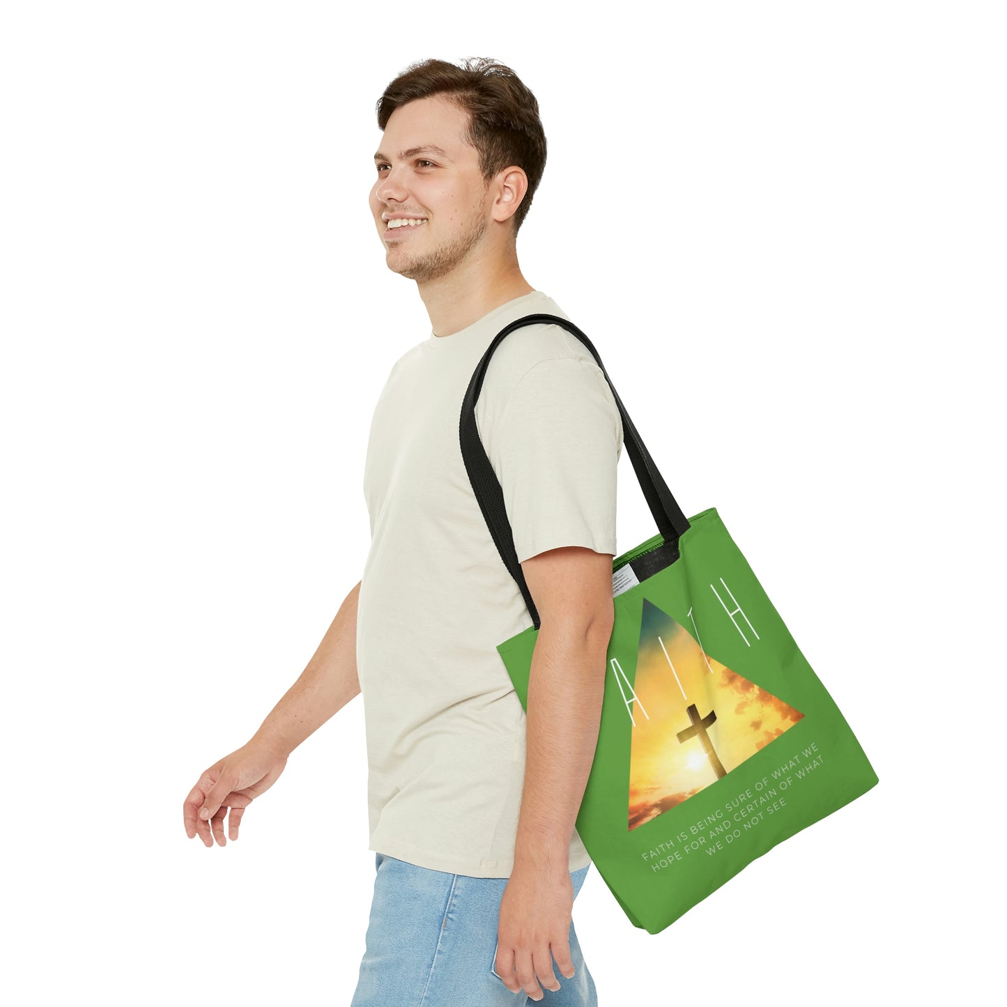 Faith Tote Bag (Green)