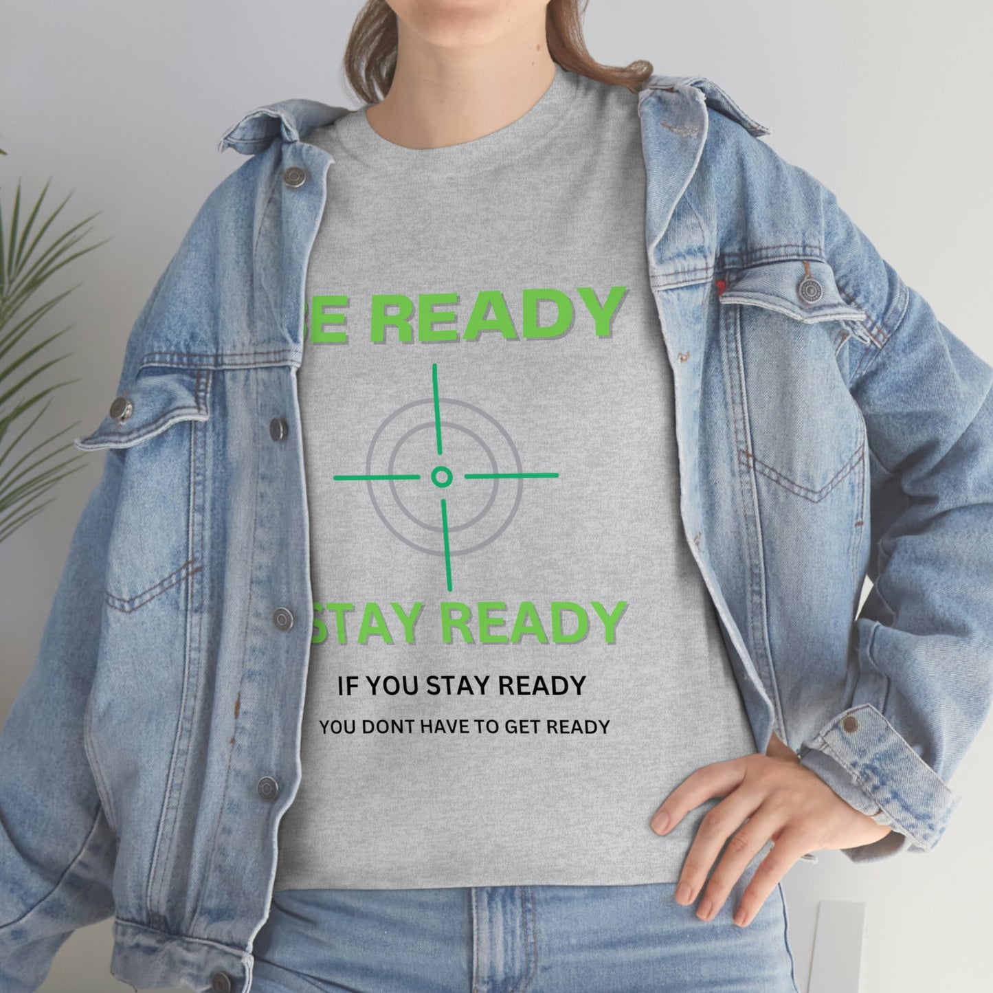 Be ready Unisex Heavy Cotton Tee