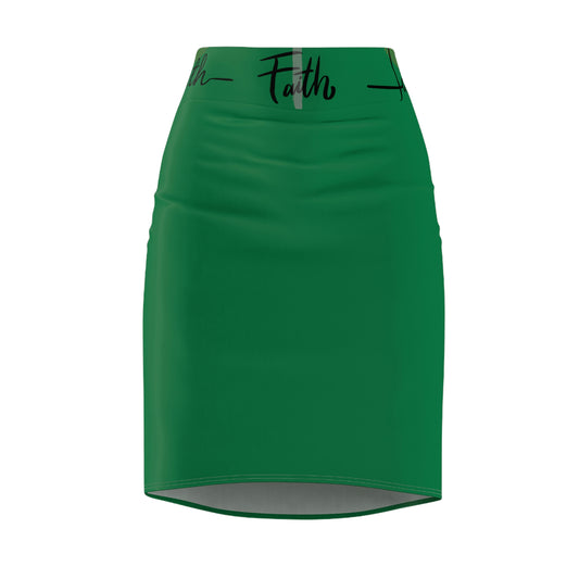 Women's Pencil Faith Skirt