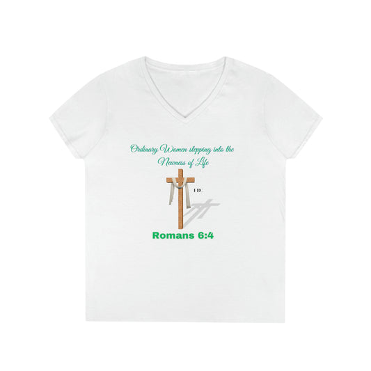 FBC Ladies' V-Neck T-Shirt