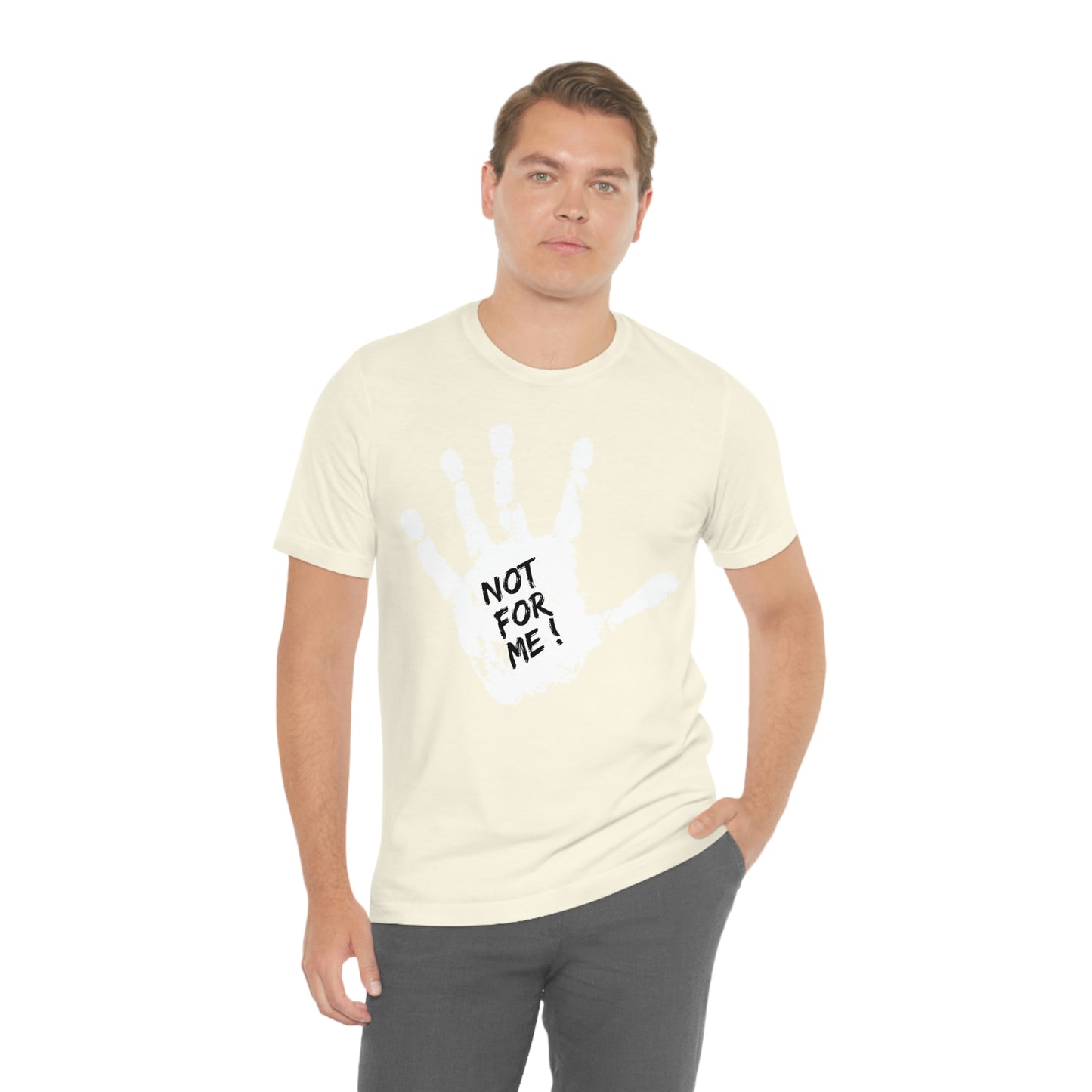 Unisex Not for Me Jersey Short Sleeve Tee