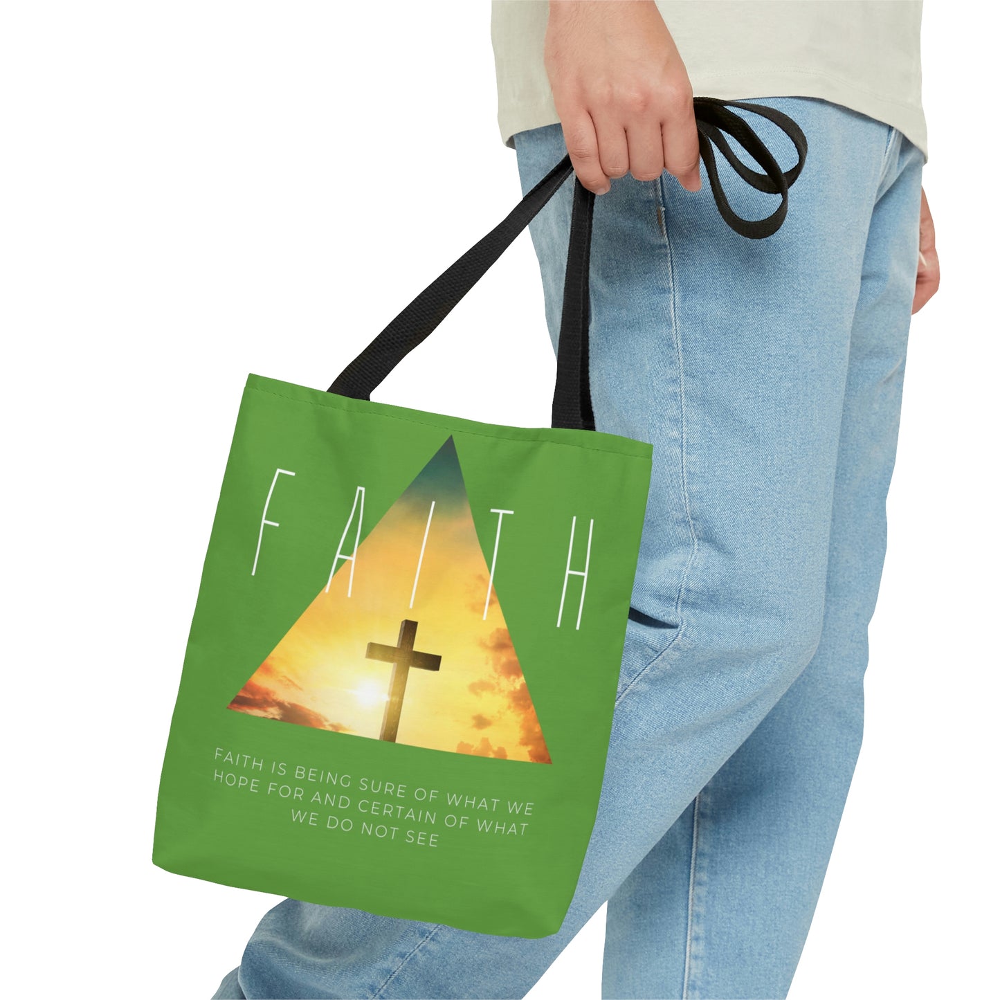 Faith Tote Bag (Green)