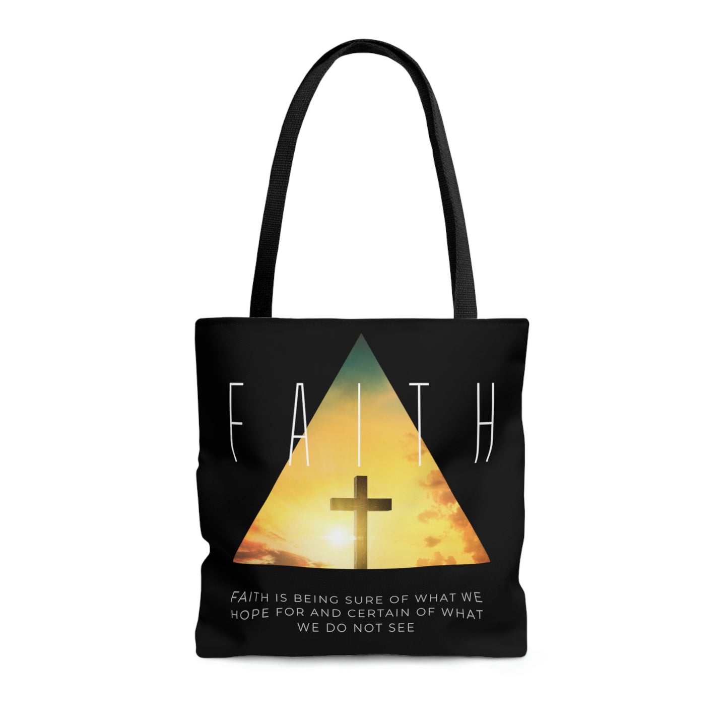 Faith Tote Bag (Black)