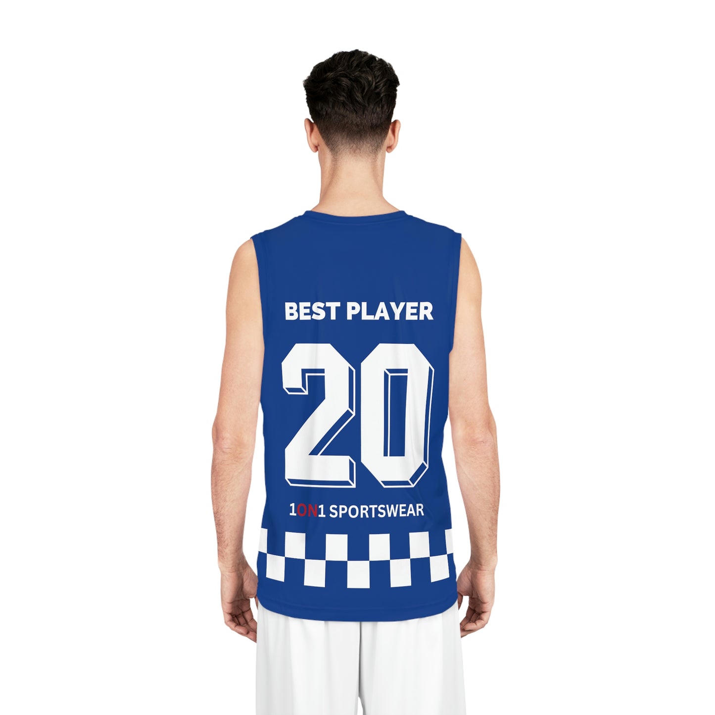 Get Served Basketball Jersey (Blue)