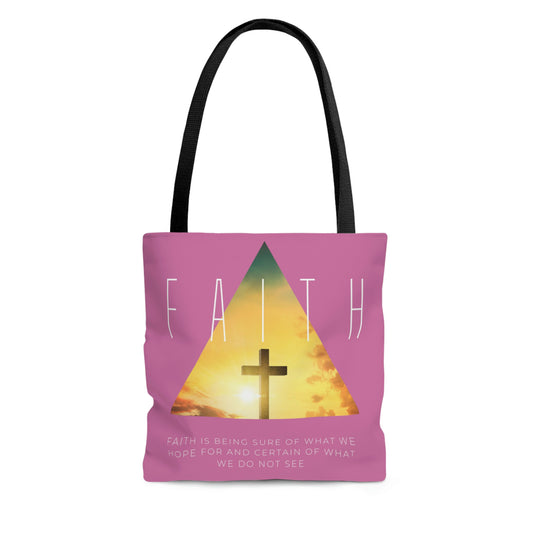 Faith Tote Bag (Purple)