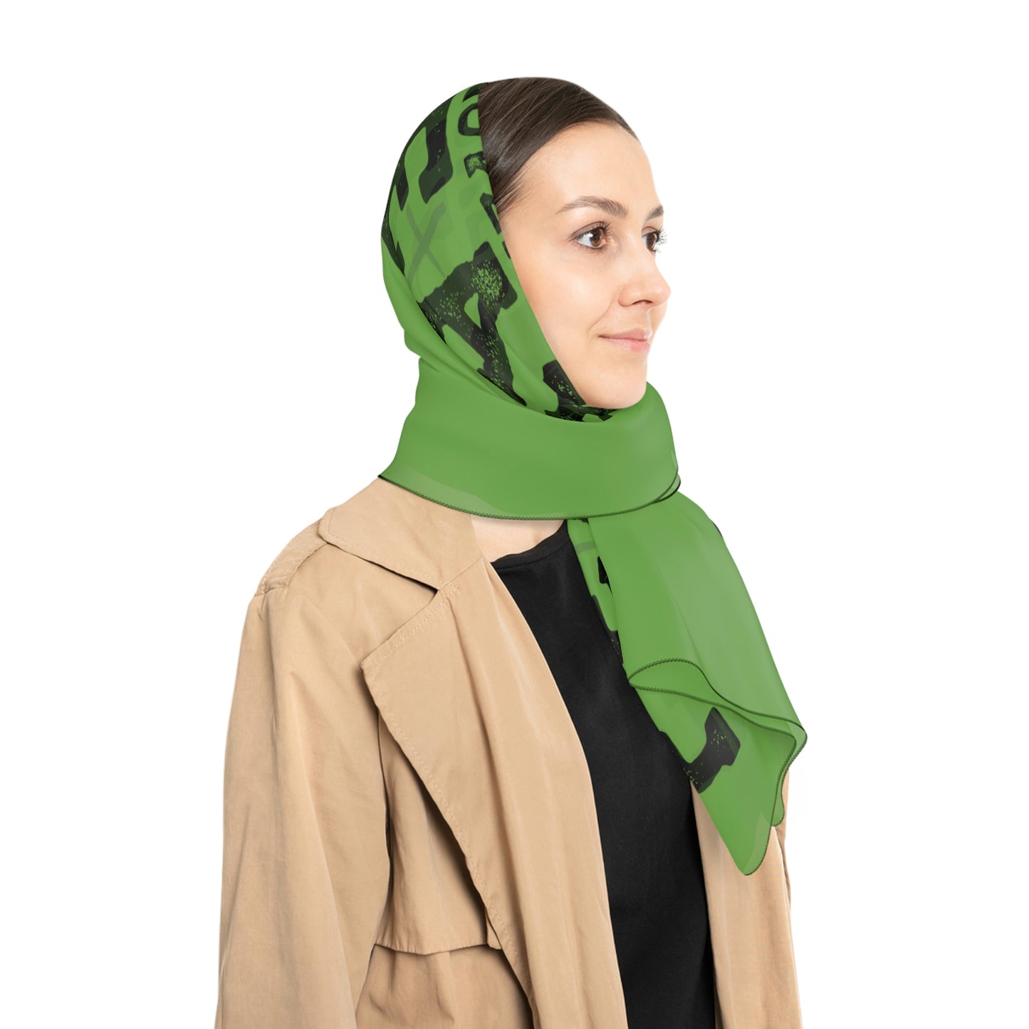 Faith over Fear Poly Scarf