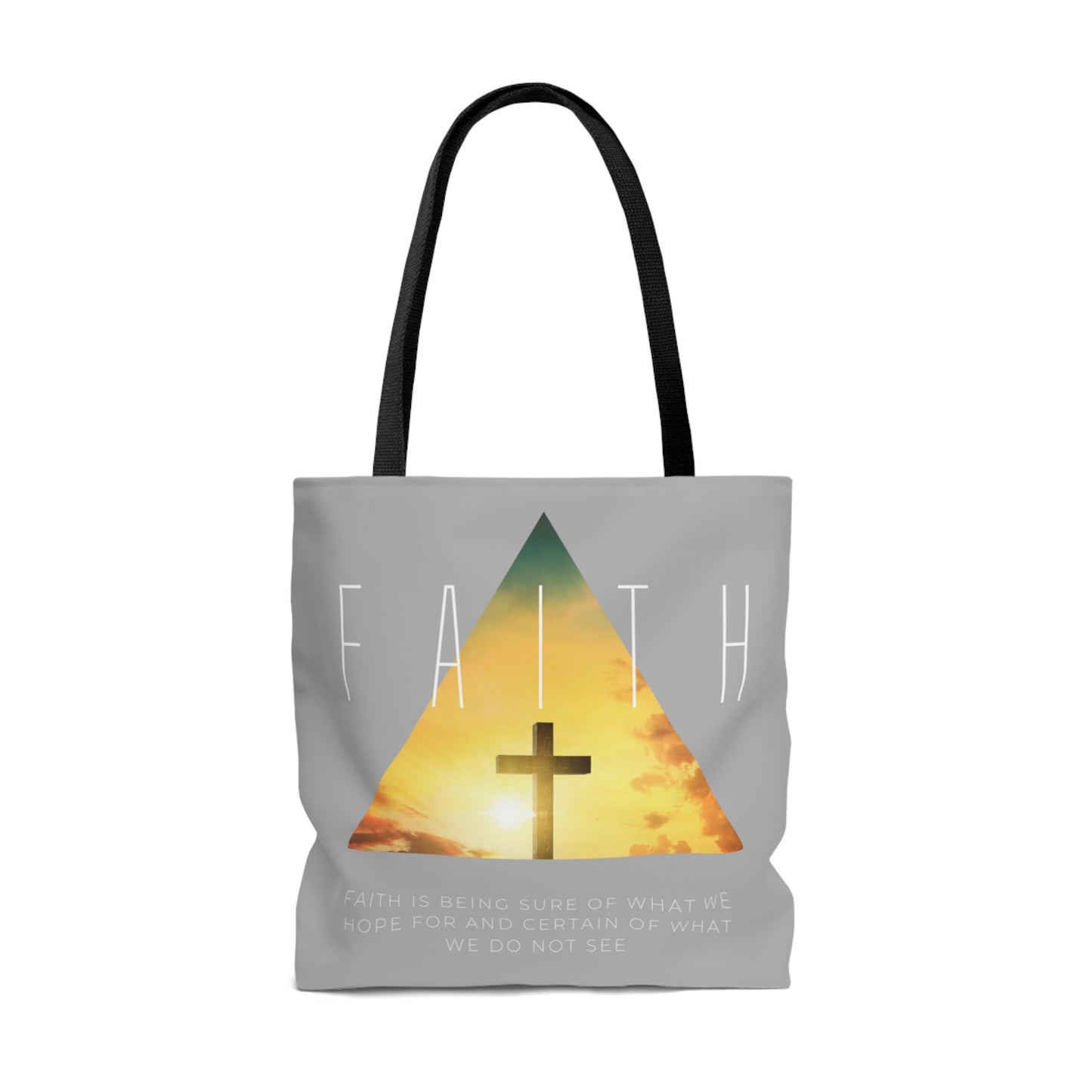 Faith Tote Bag (Grey)