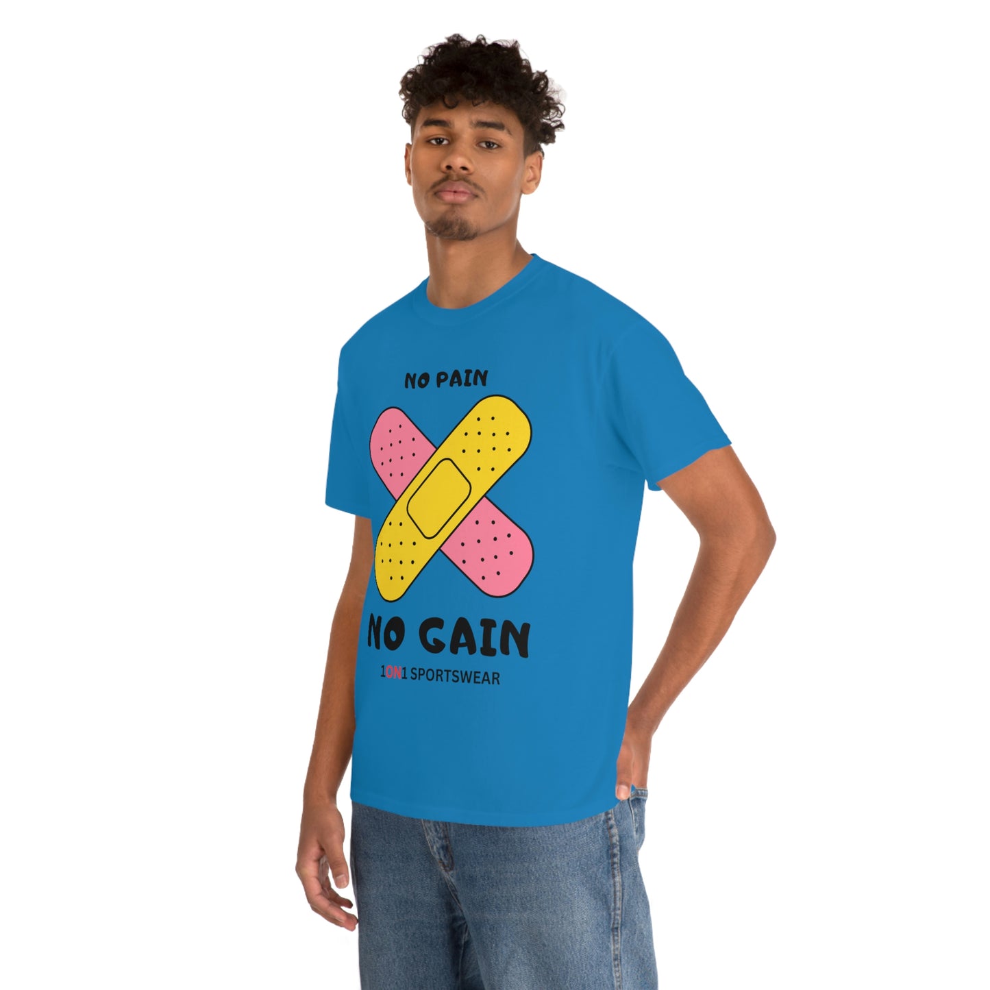 No Pain No Gain Heavy Cotton Tee