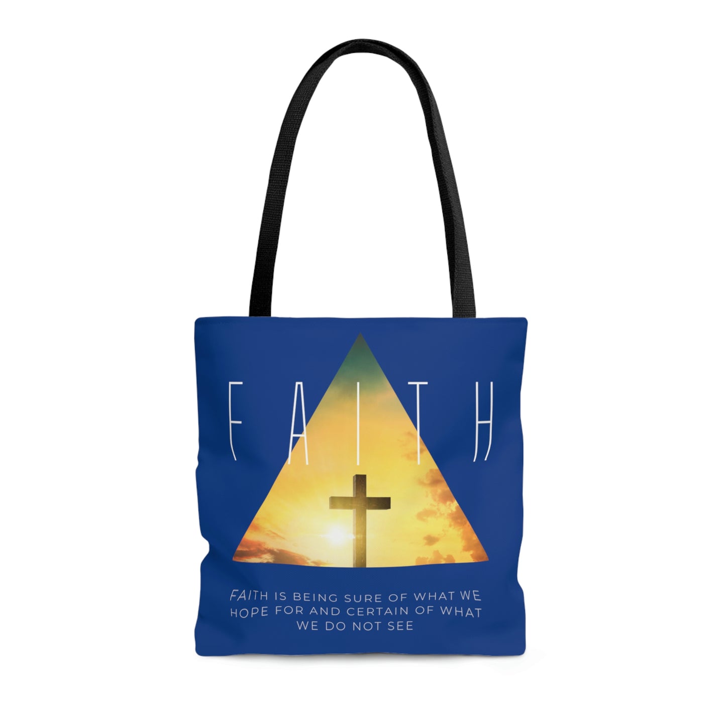 Faith Tote Bag (Blue)