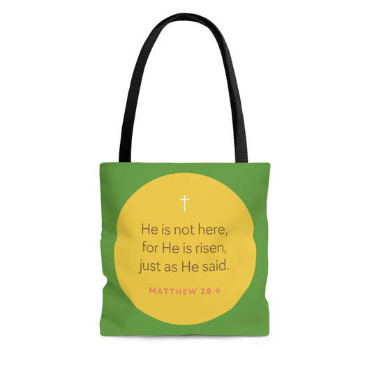 RISEN Tote Bag (GREEN)