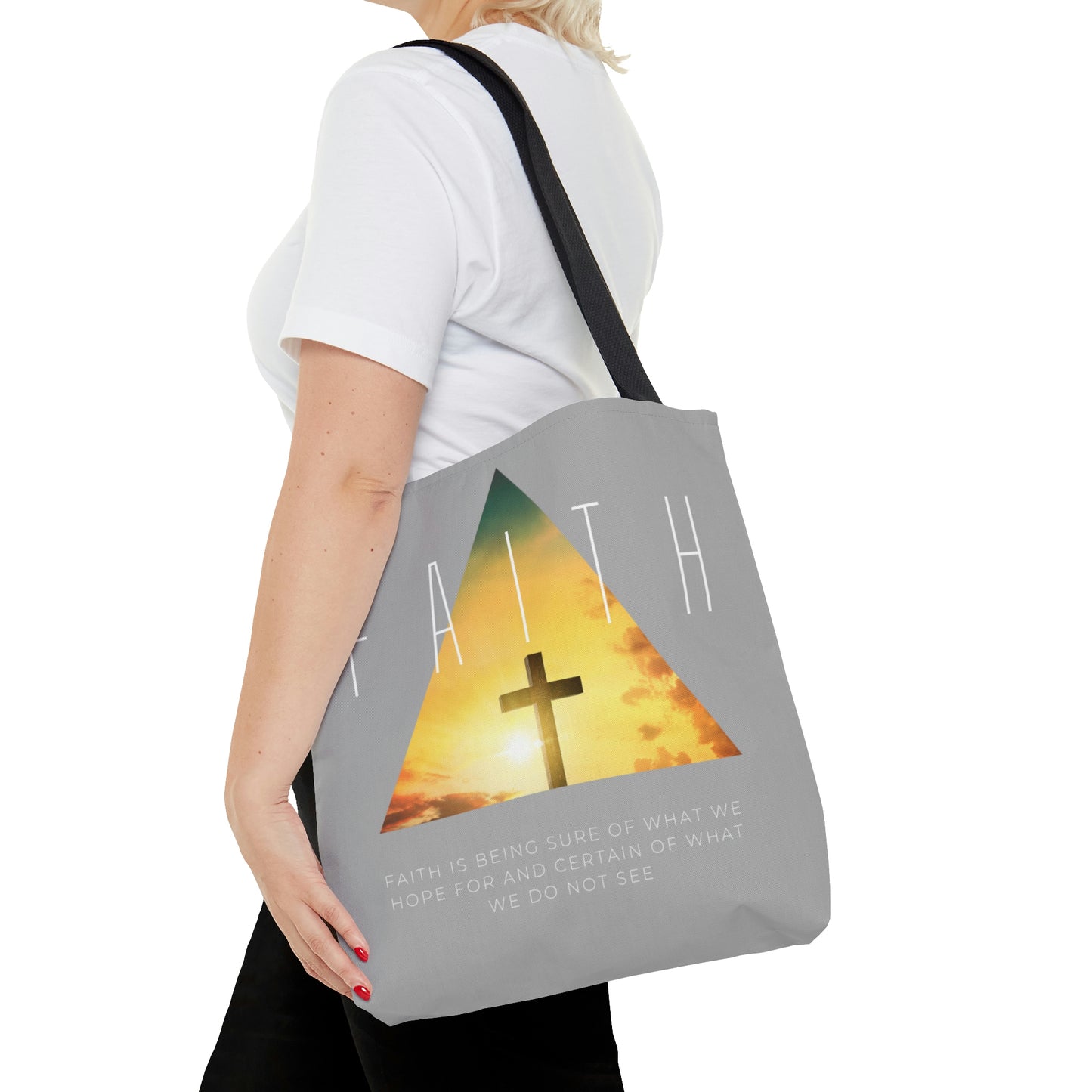 Faith Tote Bag (Grey)