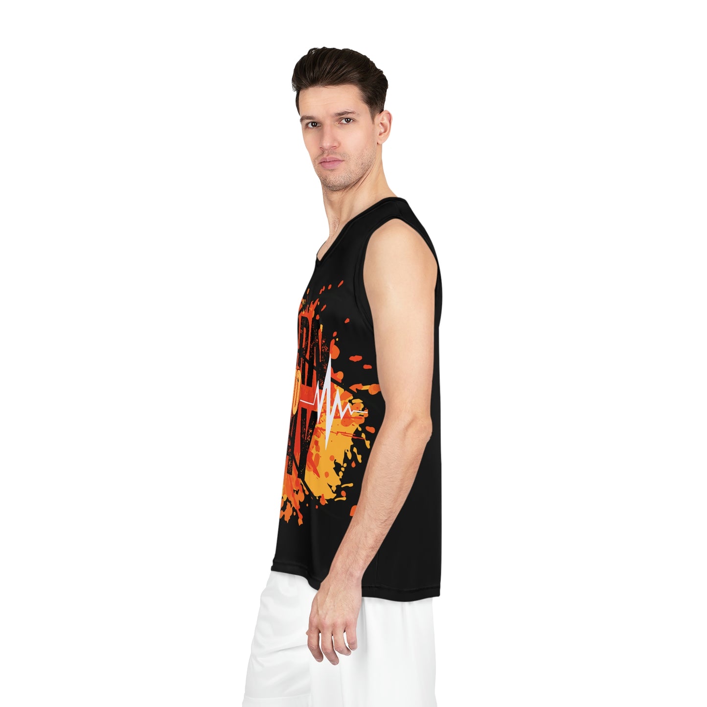 Born to Play Basketball Jersey (Black)