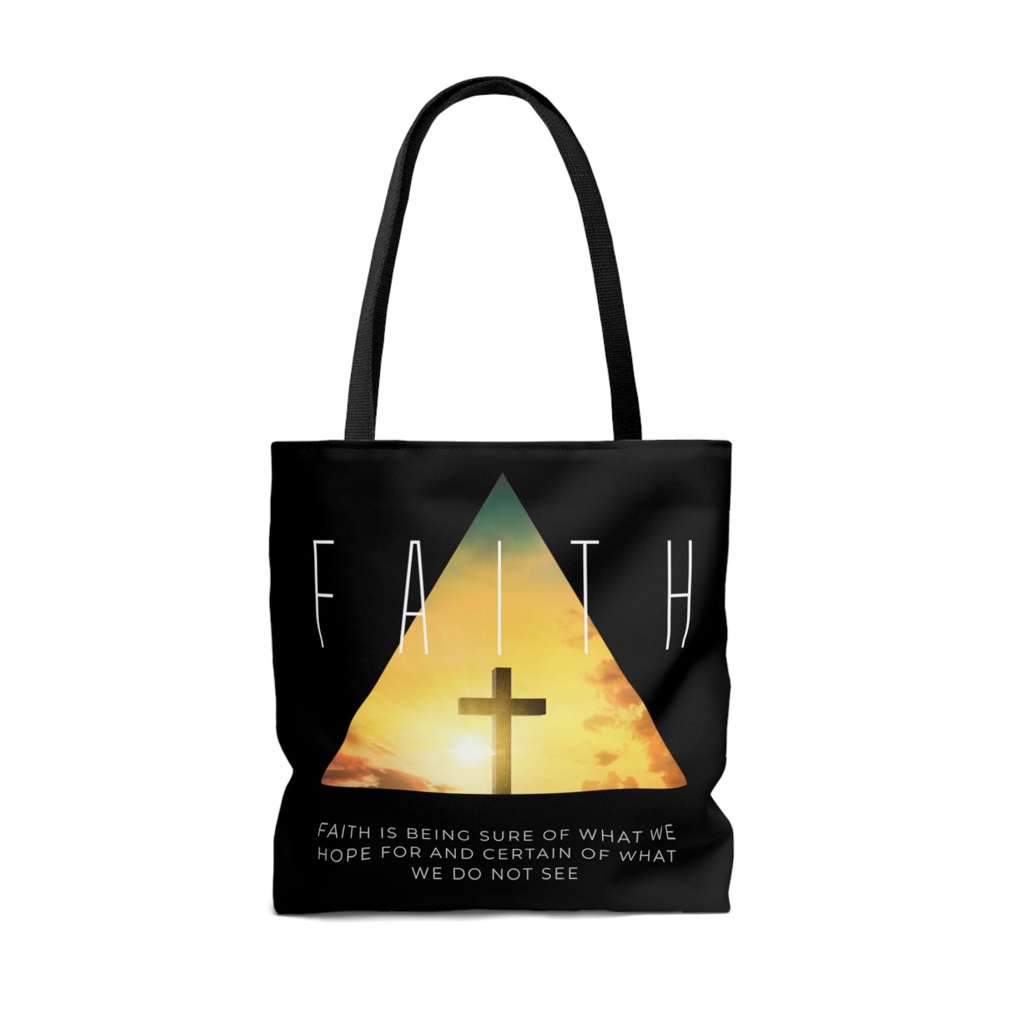 Faith Tote Bag (Black)