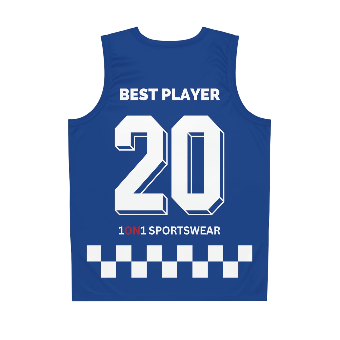 Get Served Basketball Jersey (Blue)