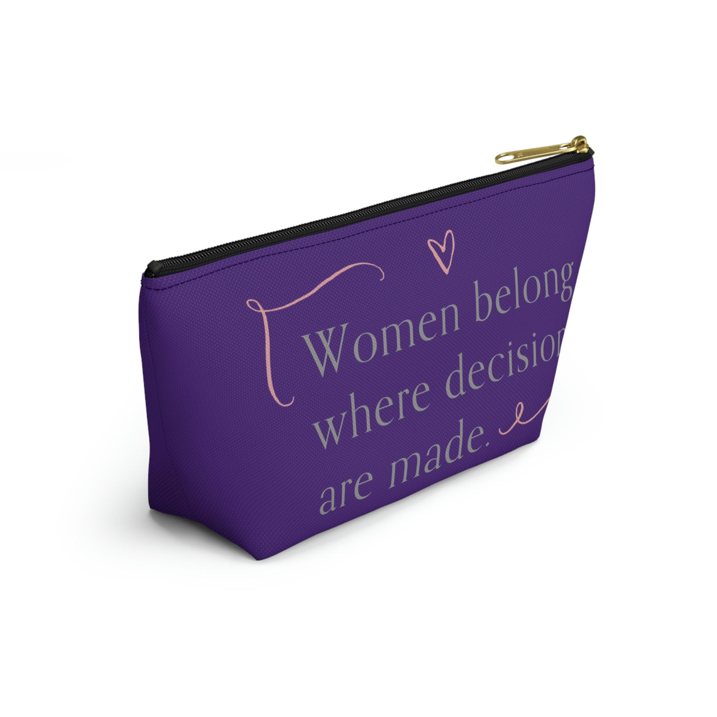 Accessory Purple Pouch w T-bottom