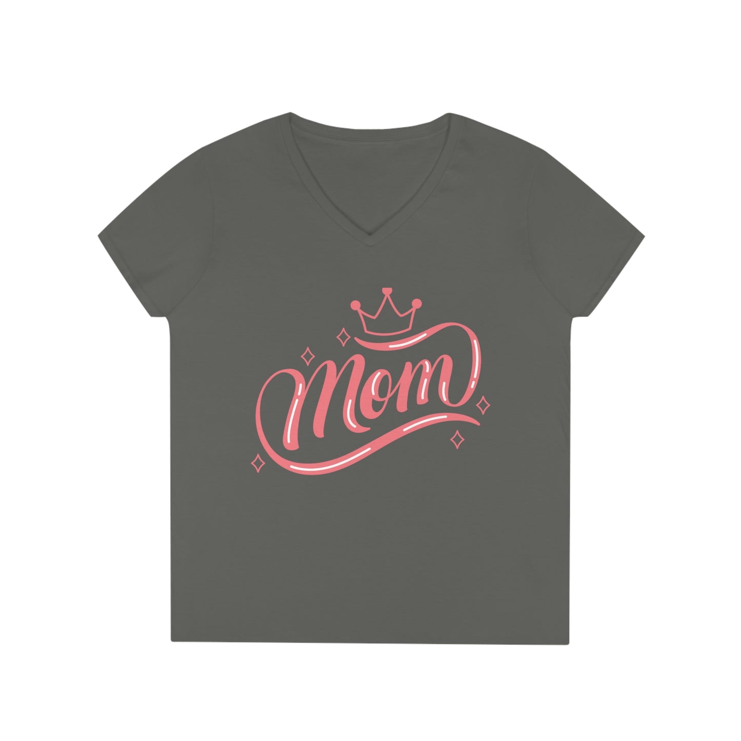 Mother's Day V-Neck T-Shirt (White)