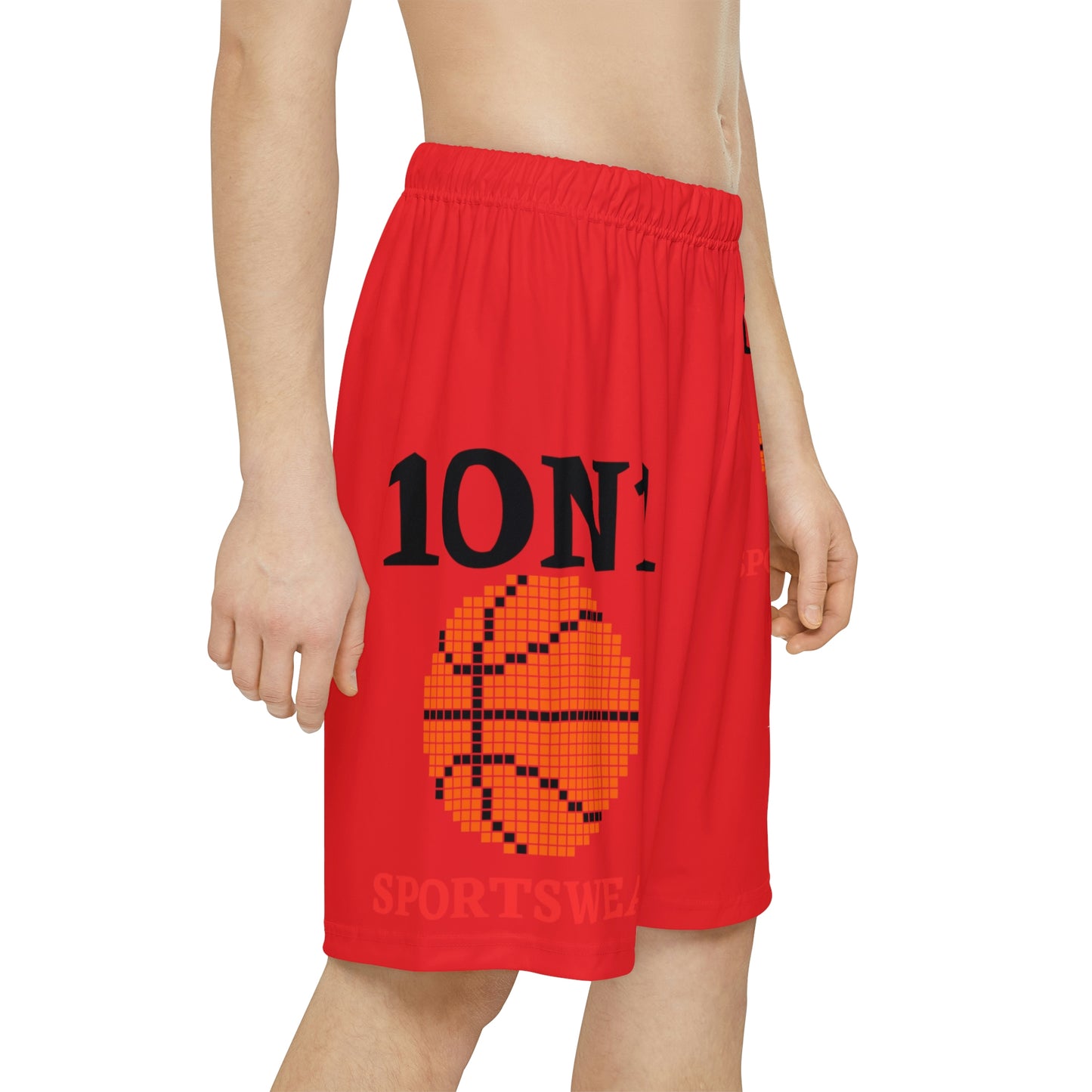 Men’s Sports Shorts (Red)