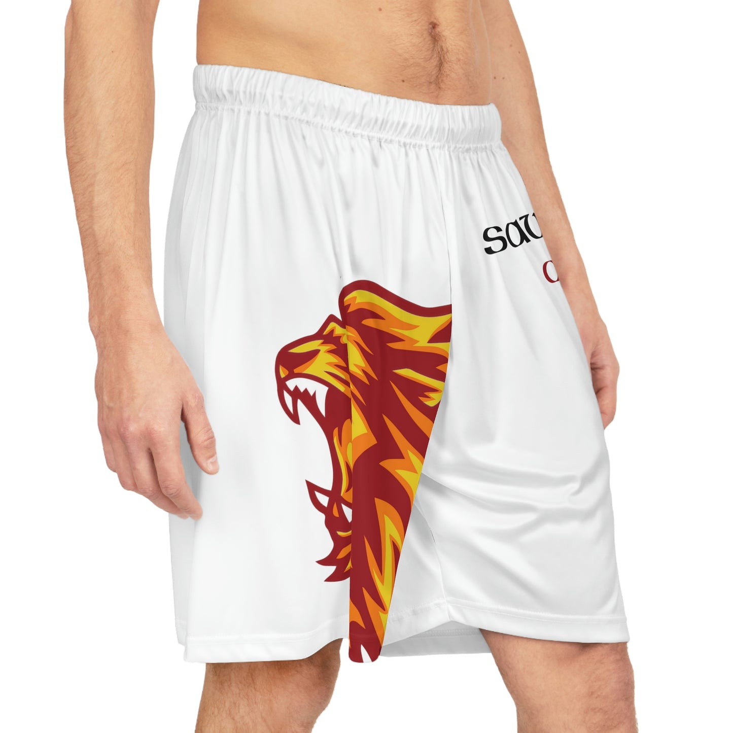 Savage ONE Basketball Shorts (White)