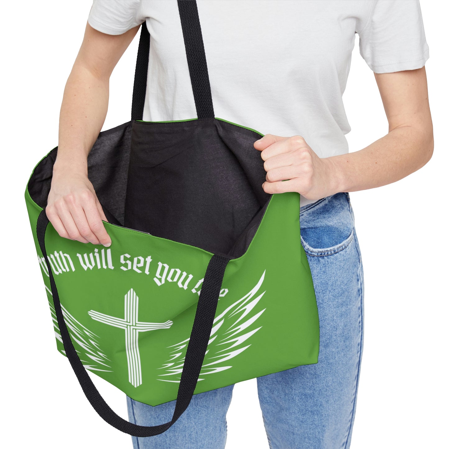 Truth Weekender Tote Bag (Green)