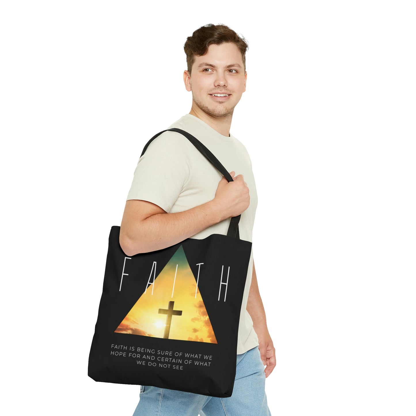 Faith Tote Bag (Black)