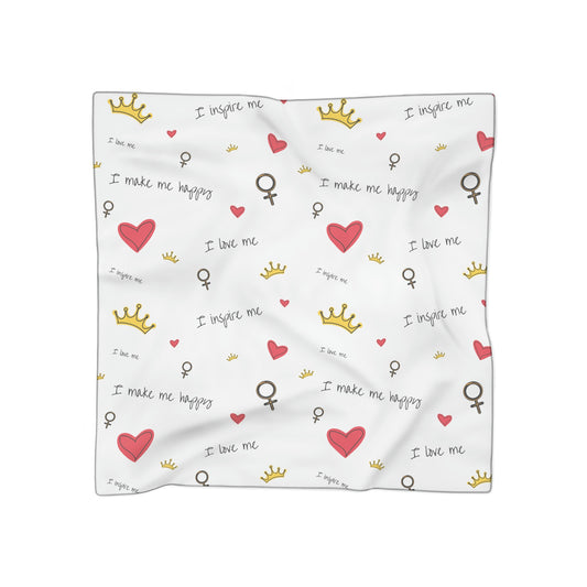 Inspired Love Me  Poly Scarf