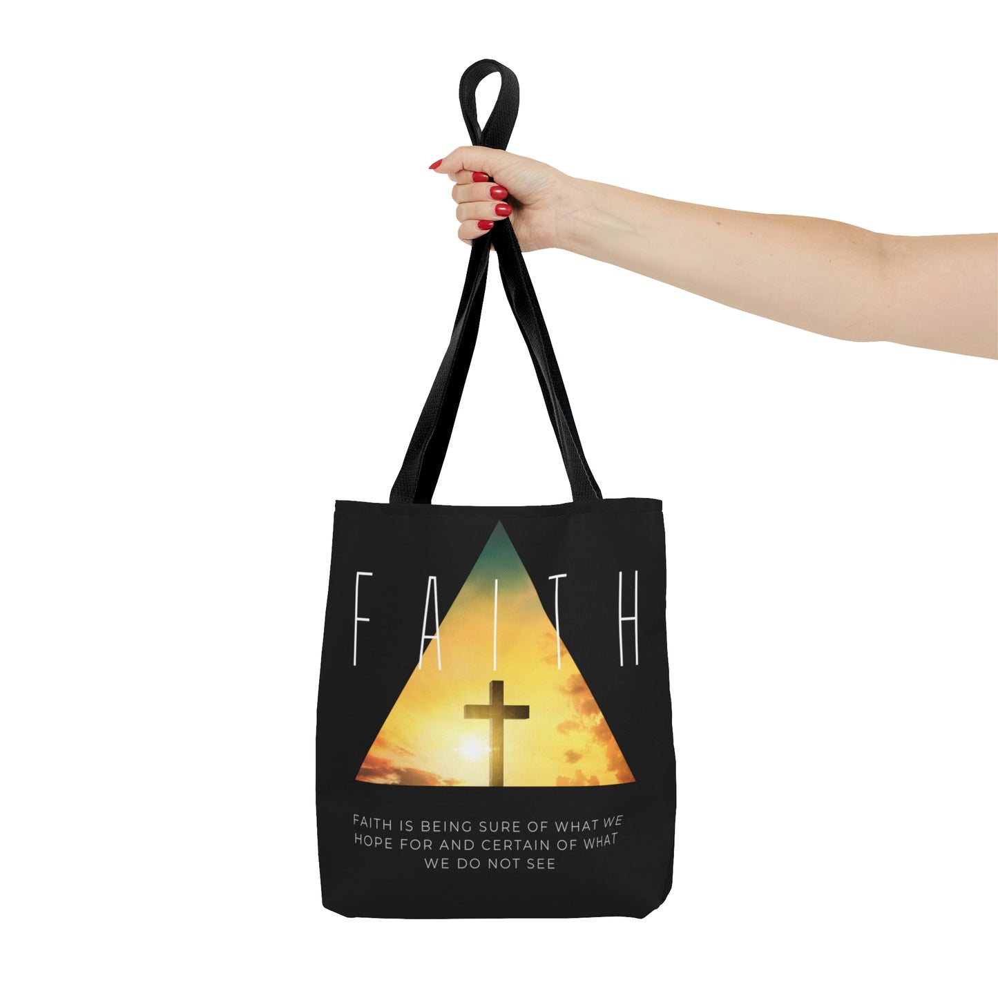 Faith Tote Bag (Black)