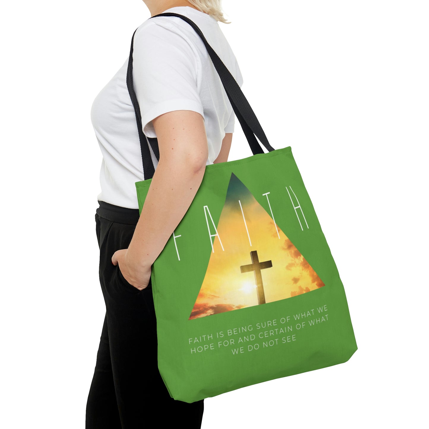 Faith Tote Bag (Green)