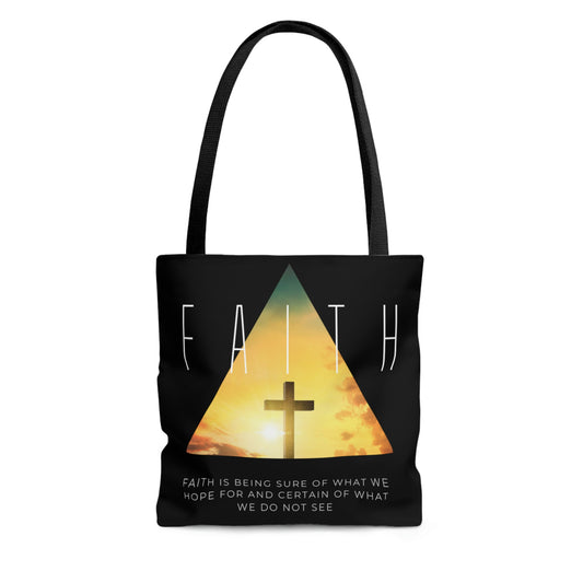Faith Tote Bag (Black)