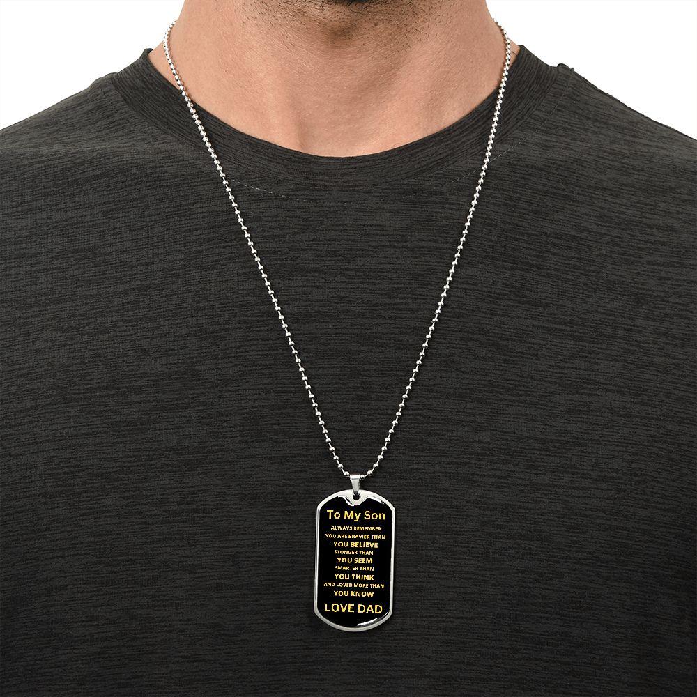 Surprise your son with this beautiful necklace