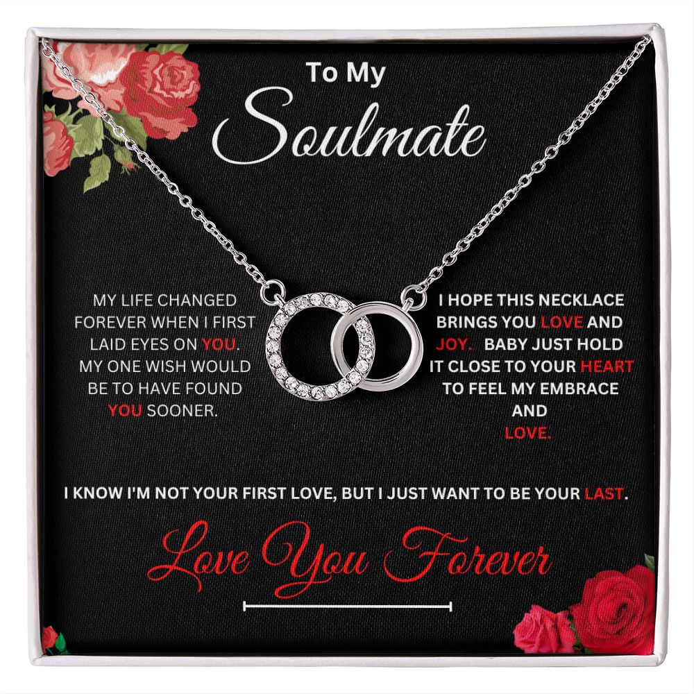 To My Soulmate | Perfect Pair Necklace