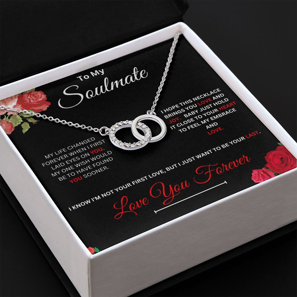 To My Soulmate | Perfect Pair Necklace