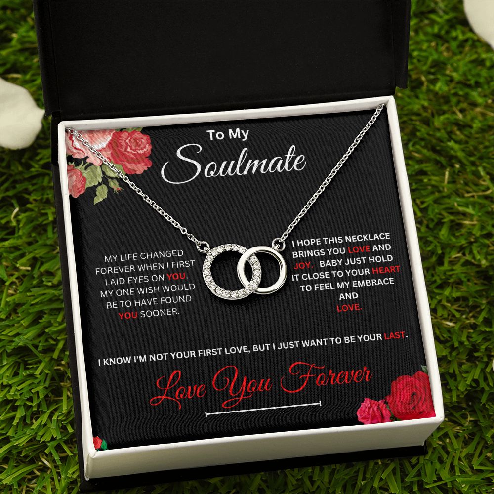 To My Soulmate | Perfect Pair Necklace
