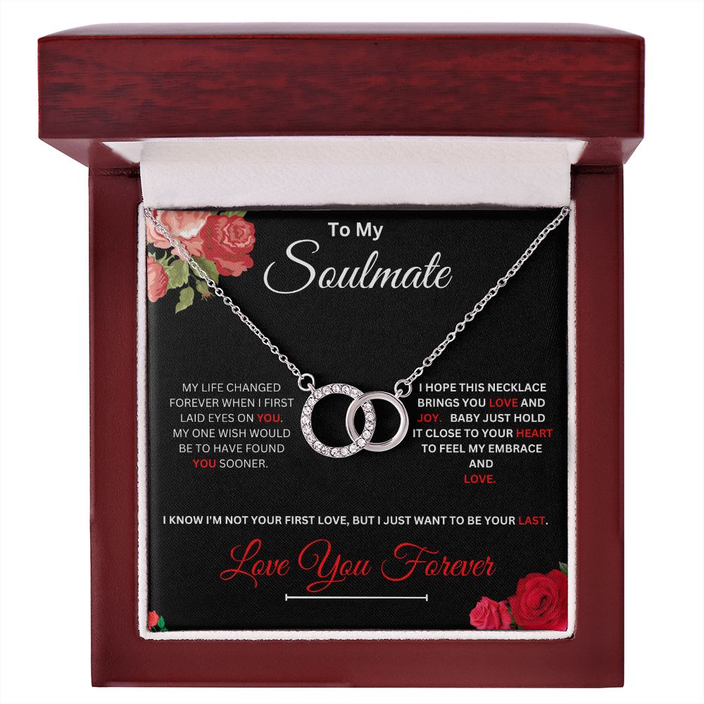 To My Soulmate | Perfect Pair Necklace