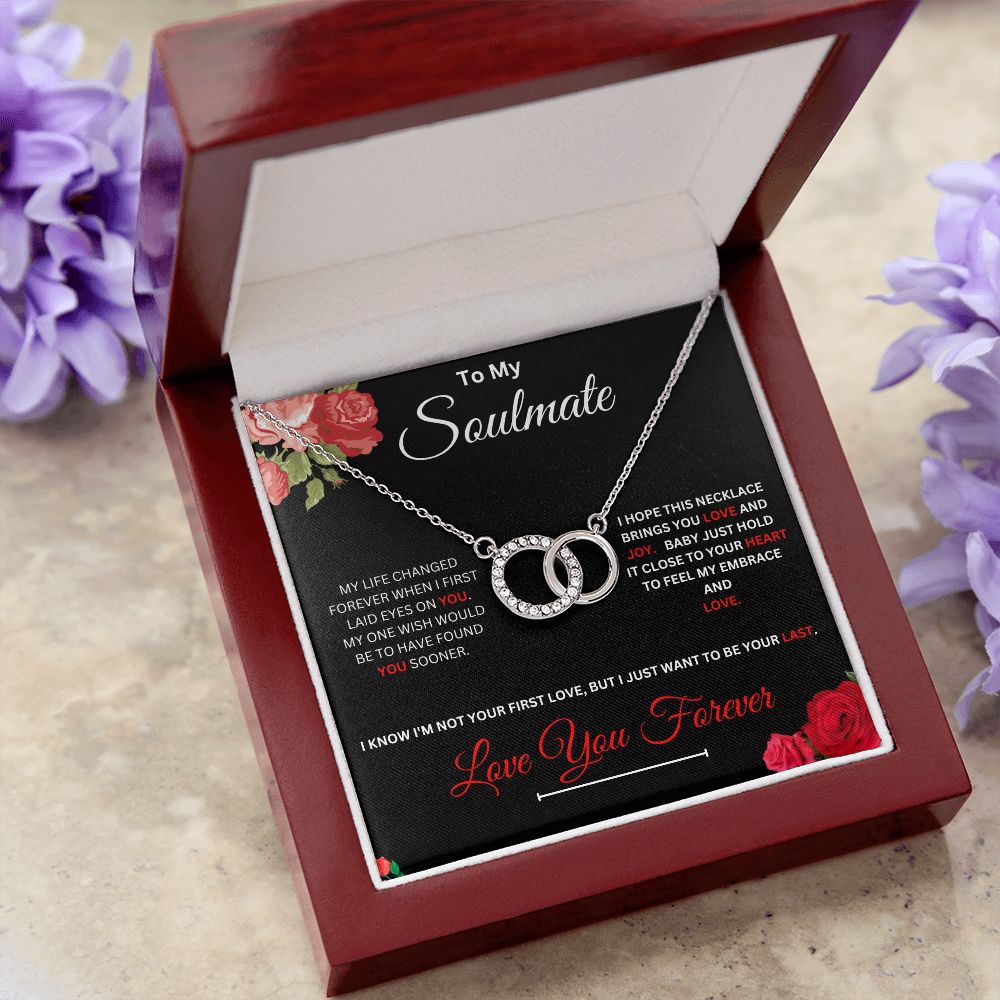 To My Soulmate | Perfect Pair Necklace