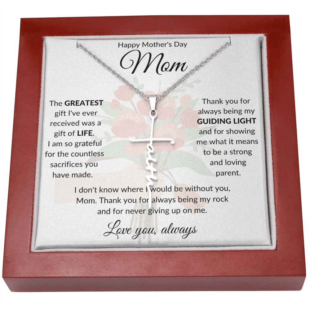 Faith Cross Necklace