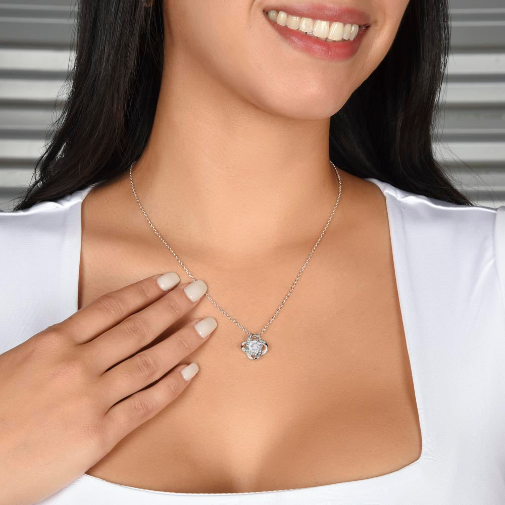 My Beautiful Soulmate | Love & Light - Love Knot Necklace