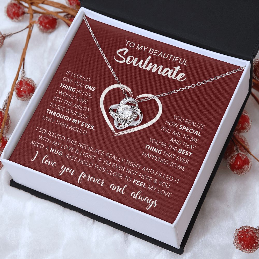 My Beautiful Soulmate | Love & Light - Love Knot Necklace